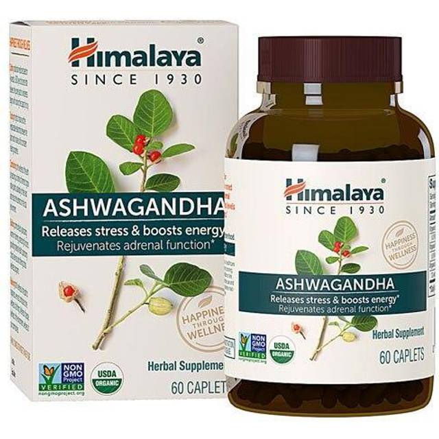 Billede af Himalaya Organic Ashwagandha 60 Caplets