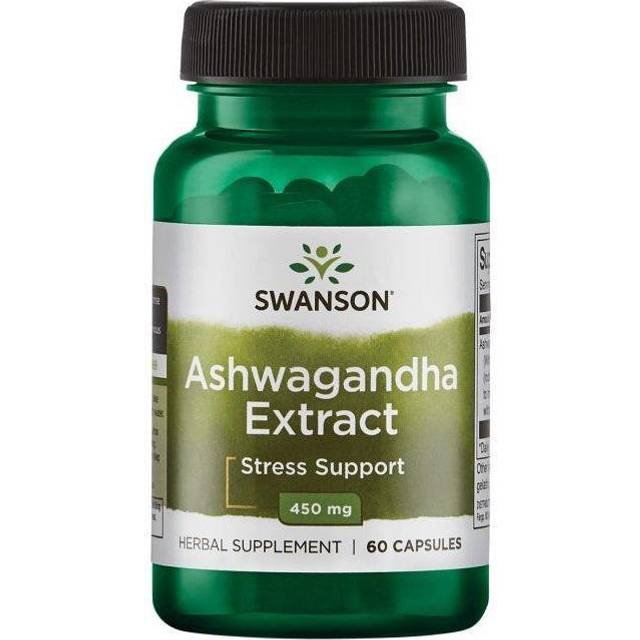 Billede af Swanson Ashwagandha Extract 450mg 60 pcs