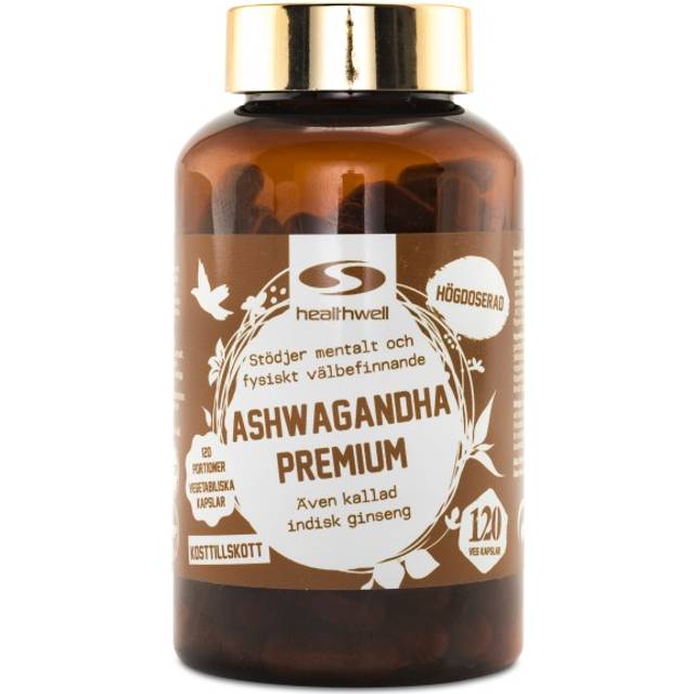 Billede af Healthwell Ashwagandha Premium 120 stk